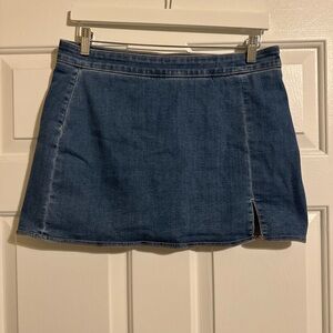 American Eagle Outfitters Blue Denim Mini Skirt
